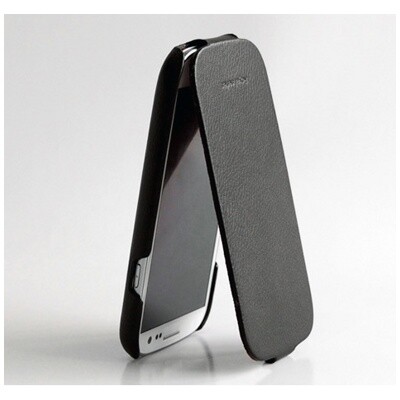 Кожаный чехол книга HOCO Classic Black для Samsung i9300 Galaxy S3(1)