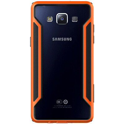Пластиковый бампер Nillkin Armor-Border series Orange  для Samsung Galaxy A5(1)