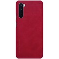 Кожаный чехол Nillkin Qin Leather Case Красный для OnePlus Nord(#2)