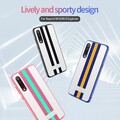 Защитный чехол Nillkin Striped Case Черный для Xiaomi Mi9(#8)