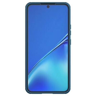 Пластиковый чехол Nillkin Super Frosted Shield Pro Синий для Samsung Galaxy S22 Plus(2)