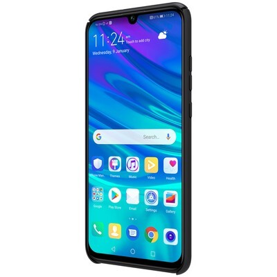 Пластиковый чехол с подставкой Nillkin Super Frosted Shield Черный для Huawei P Smart 2019\ Honor 10 Lite(2)