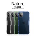 Силиконовый чехол Nillkin Nature TPU Case Зеленый для Apple iPhone 12 mini(#5)