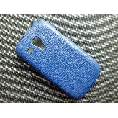 Кожаный чехол Melkco Leather Case Dark Blue LC для Samsung S7562 Galaxy S Duos(2)