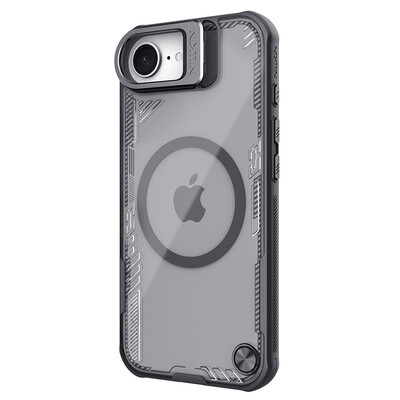Магнитная накладка Nillkin Iceblade Prop Magnetic Case Черная для Apple iPhone 16e(2)