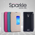 Полиуретановый чехол Nillkin Sparkle Leather Case Black для Huawei Ascend Mate 2(#3)