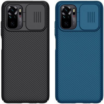 Чехол-накладка Nillkin CamShield Черная для Xiaomi Redmi Note 10(3)