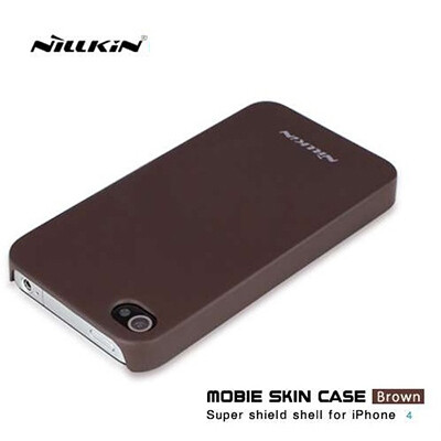Пластиковый чехол Nillkin D-Style Matte Brown для Apple iPhone 4/4S(2)