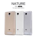 Силиконовый чехол Nillkin Nature TPU Case White для Xiaomi Redmi Note 2(#4)