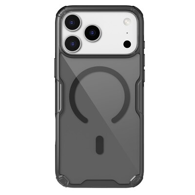Силиконовый чехол Nillkin Nature TPU Pro Magnetic Case затемненный для Apple iPhone 17 Pro Max(1)