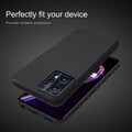 Пластиковый чехол с подставкой Nillkin Super Frosted Shield Черный для Realme 9 Pro(#3)