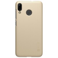 Пластиковый чехол с пленкой Nillkin Super Frosted Shield Золотой для Asus ZenFone Max M1 ZB555KL