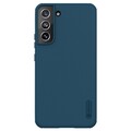 Пластиковый чехол Nillkin Super Frosted Shield Pro Синий для Samsung Galaxy S22 Plus(#1)