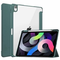 Защитный чехол книжка Acrylic TPU Case с креплением для стилуса зеленый для Apple iPad 11 2025 (A16)