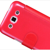 Полиуретановый чехол Nillkin Fresh Series Red для Samsung i8552 Galaxy Win Duos
