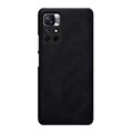 Кожаный чехол Nillkin Qin Leather Case Черный для Xiaomi Poco M4 Pro 5G(#2)