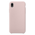 Силиконовый чехол светло-розовый для Apple iPhone XR(#2)