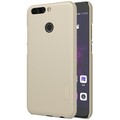 Пластиковый чехол с пленкой Nillkin Super Frosted Shield Gold для Huawei Honor 8 Pro\ Honor V9(#3)