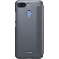 Полиуретановый чехол книга Nillkin Sparkle Leather Case Черный для Xiaomi Redmi 6(#2)