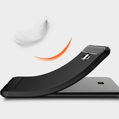 Защитный чехол UniCase Carbon черный для Samsung J4 Plus (2018)(5)
