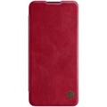 Кожаный чехол Nillkin Qin Leather Case Красный для OnePlus Nord(#1)