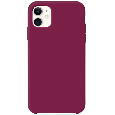 Силиконовый чехол красная роза для Apple iPhone 11(6)