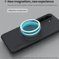 Пластиковый чехол с пластиной Magsafe Nillkin Super Frosted Shield Pro Magnetic Case Зеленый для Samsung Galaxy A36(#8)