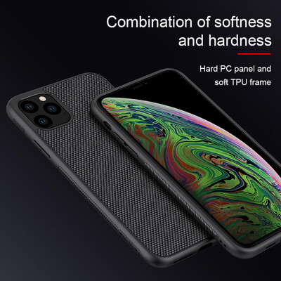 Чехол-накладка NILLKIN Textured Case черный для Apple iPhone 11 Pro Max(6)