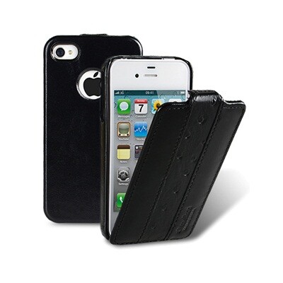 Кожаный чехол Melkco Limited Edition Vintage Black для Apple iPhone 4/4S(1)