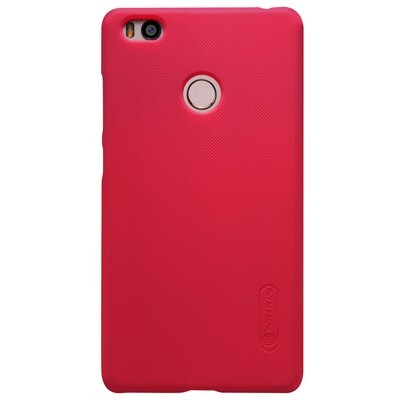 Пластиковый чехол с пленкой Nillkin Super Frosted Shield Red для Xiaomi Mi4S(1)
