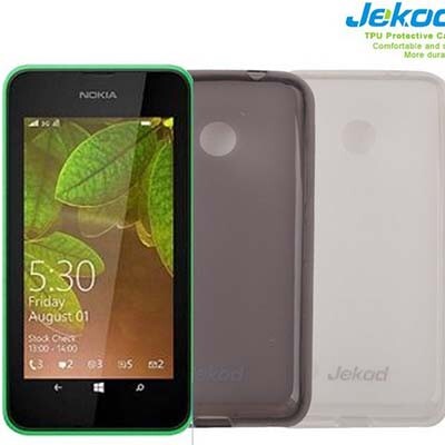 Силиконовый чехол Jekod TPU Case Black для Nokia Lumia 530(3)