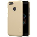 Пластиковый чехол с пленкой Nillkin Super Frosted Shield Gold для Xiaomi Mi5X\ Mi A1(#3)
