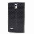 Кожаный чехол Ivan Case Black для Huawei Ascend G700(#2)