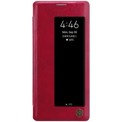 Кожаный чехол Nillkin Qin Leather Case Красный для Huawei Mate 30 Pro(1)