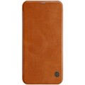 Кожаный чехол Nillkin Qin Leather Case Коричневый для Samsung Galaxy J6 Plus(#1)