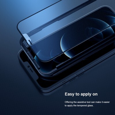 Матовое защитное стекло Nillkin FogMirror Tempered Glass  для Apple iPhone 13(9)