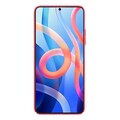 Пластиковый чехол с подставкой Nillkin Super Frosted Shield Красный для Xiaomi Redmi Note 11 5G(#2)