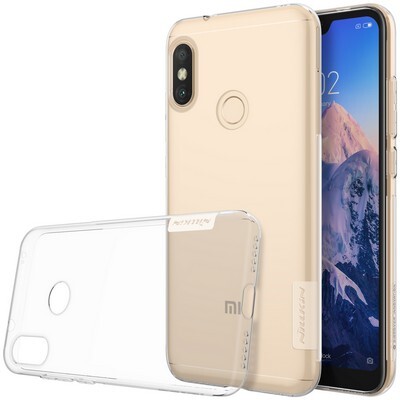 Силиконовый чехол Nillkin Nature TPU Case Прозрачный для Xiaomi Mi A2 Lite\ Redmi 6 Pro(3)