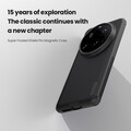 Пластиковый чехол с пластиной Magsafe Nillkin Super Frosted Shield Pro Magnetic Case Черный для Xiaomi 15 Ultra(#9)
