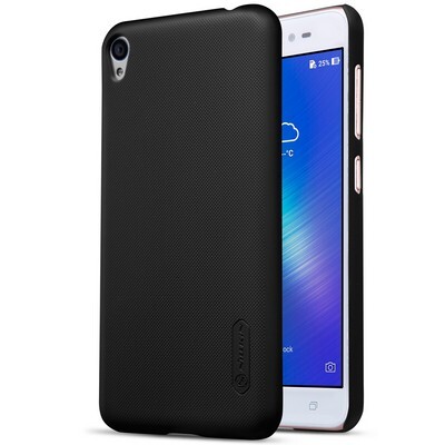 Пластиковый чехол с пленкой Nillkin Super Frosted Shield Black для Asus ZenFone 3 Go ZB501KL/ZenFone Live(3)