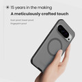Пластиковый чехол с пластиной Magsafe Nillkin Super Frosted Shield Pro Magnetic Case Прозрачный  для Google Pixel 10 Pro XL(#9)