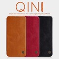 Кожаный чехол Nillkin Qin Leather Case Черный для Samsung J4 Plus (2018)(#4)