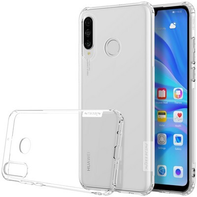 Силиконовый чехол Nillkin Nature TPU Case Прозрачный для Huawei P30 Lite(3)