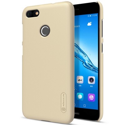 Пластиковый чехол с пленкой Nillkin Super Frosted Shield Gold для Huawei P9 Lite Mini\ Y6 Pro 2017(3)