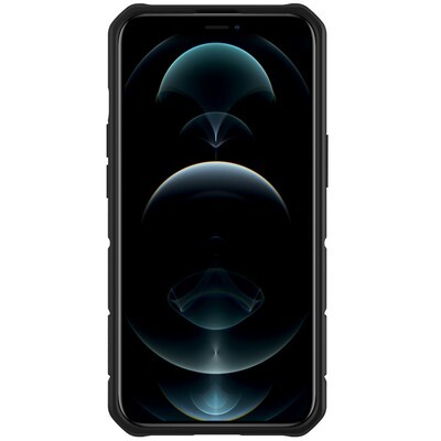 Противоударная-накладка Nillkin CamShield Armor Черная для Apple iPhone 13 Pro(2)