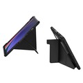 Защитный чехол Nillkin Bumper Leather Case Pro Multi-angle Черный для Samsung Galaxy Tab S9 5G(#4)