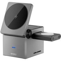 Беспроводная станция 3 в 1 WiWu Small Square 3 in 1 Wireless Charger Wi-W030
