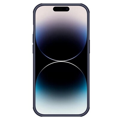 Чехол-накладка с пластиной Magsafe Nillkin CamShield Pro Magnetic Темно-фиолетовый для Apple iPhone 14 Pro(2)