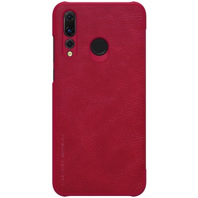 Кожаный чехол Nillkin Qin Leather Case Красный для Huawei P Smart Plus 2019(2)
