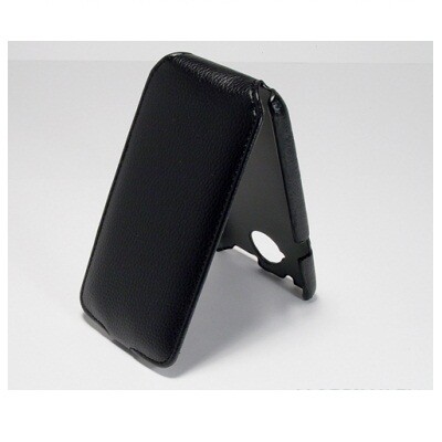 Кожаный чехол книга Black  для HTC One X(3)